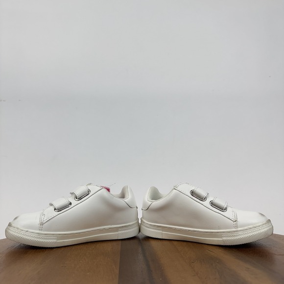 Little Kids Nina Esti White Glitter Heart‎ Low Top Sneakers Shoes Size 9 C GUC - Picture 5 of 8